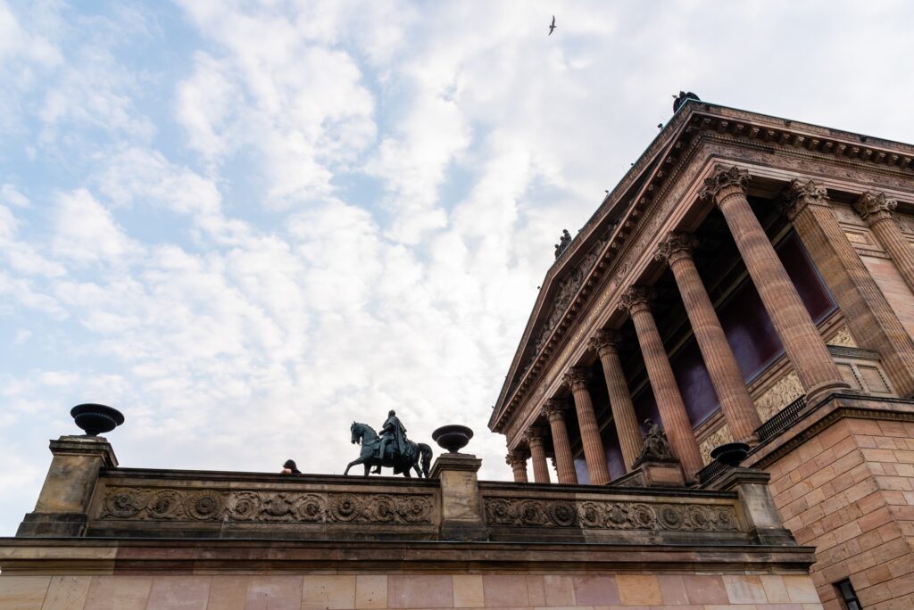 Alte Nationalgalerie museum in Berlin in Germany